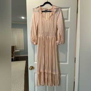Light pink silky Zara dress